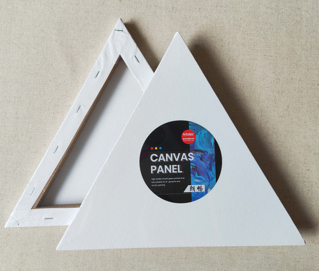 Triangle Stretched Canvas