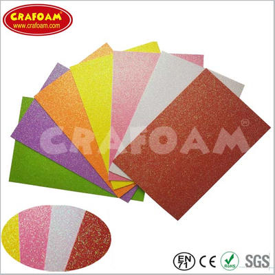 Iridescent Glitter EVA Foam Sheets