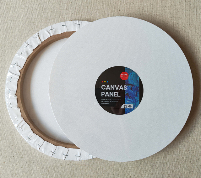 Round Stretched Canvas