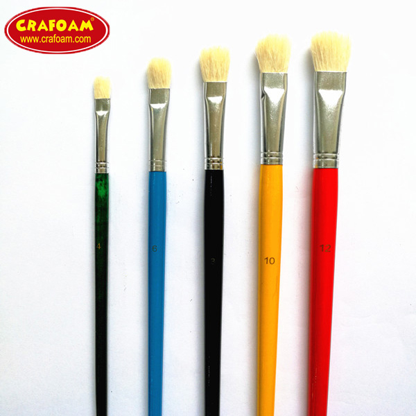 White Goat Hair Artist Brush
